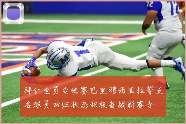 拜仁全员合练赛巴里穆西亚拉等五名球员回归状态积极备战新赛季